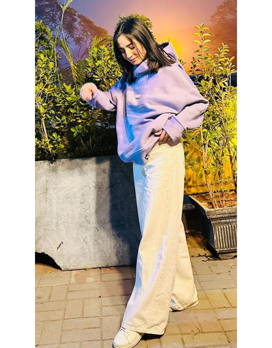 Wide Leg Premium Jeans White