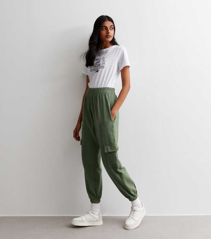 Cuffed Cargo Joggers (MINOR DEFECT)