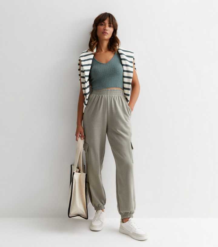 Cuffed Cargo Joggers (MINOR DEFECT)