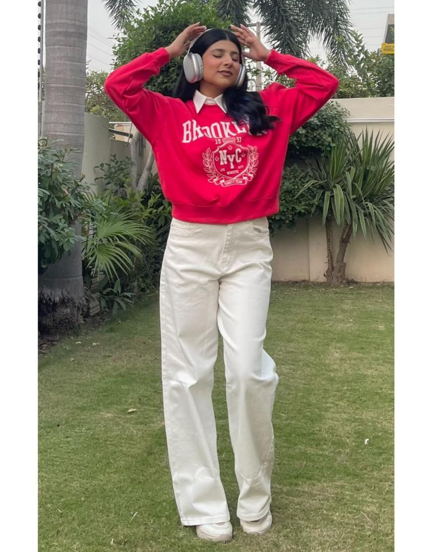 Wide Leg Premium Jeans White